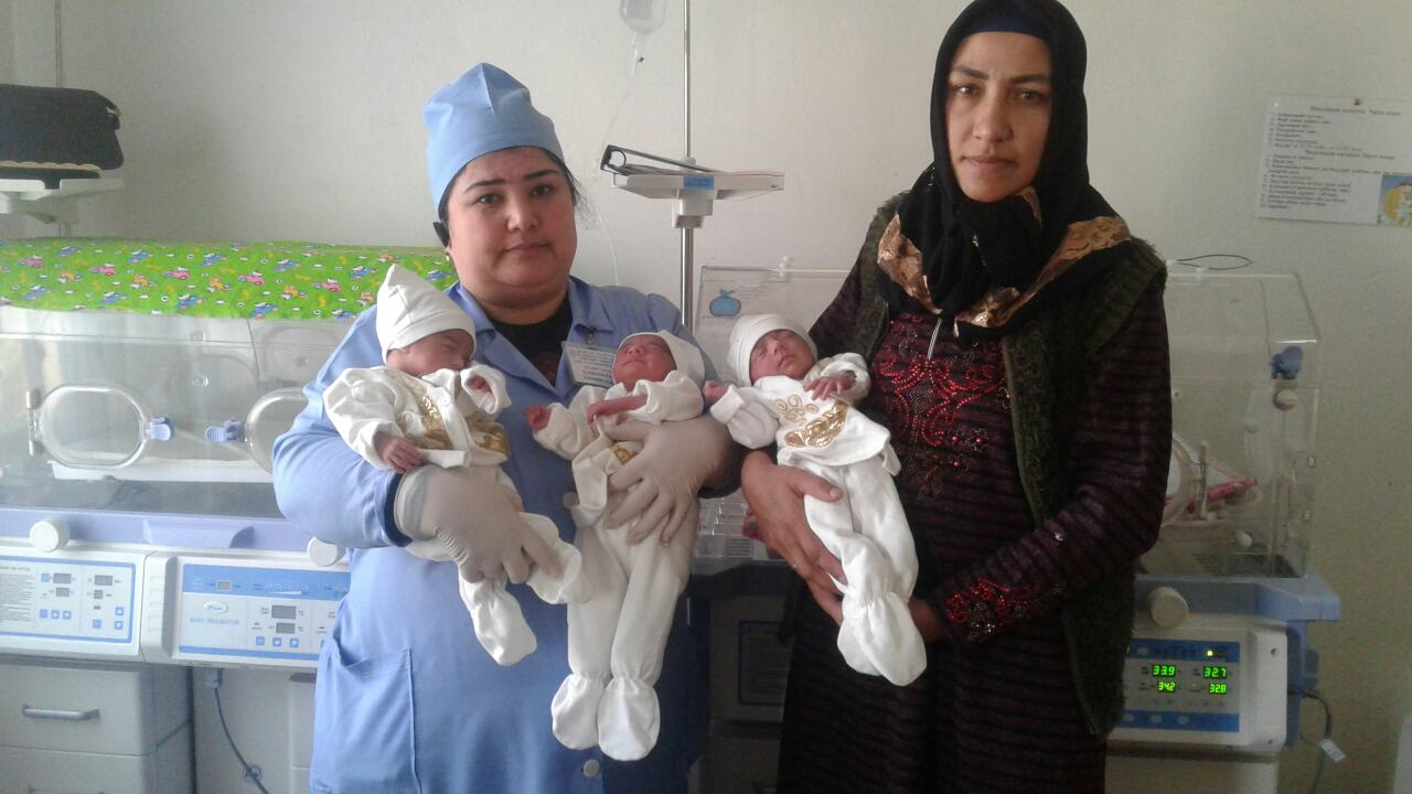 tajik triplets